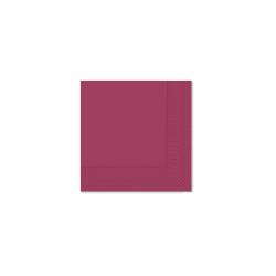 2-ply burgundy cellulose napkin cm 24x24