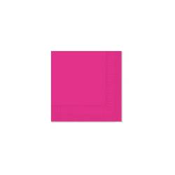 Zellstoffserviette 2lagig cm 33 x 33 fuchsia