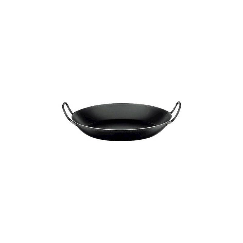 Paderno Eisen Paella Pfanne, ''Paellera'' Risotto Eisen Durchmesser 60 cm