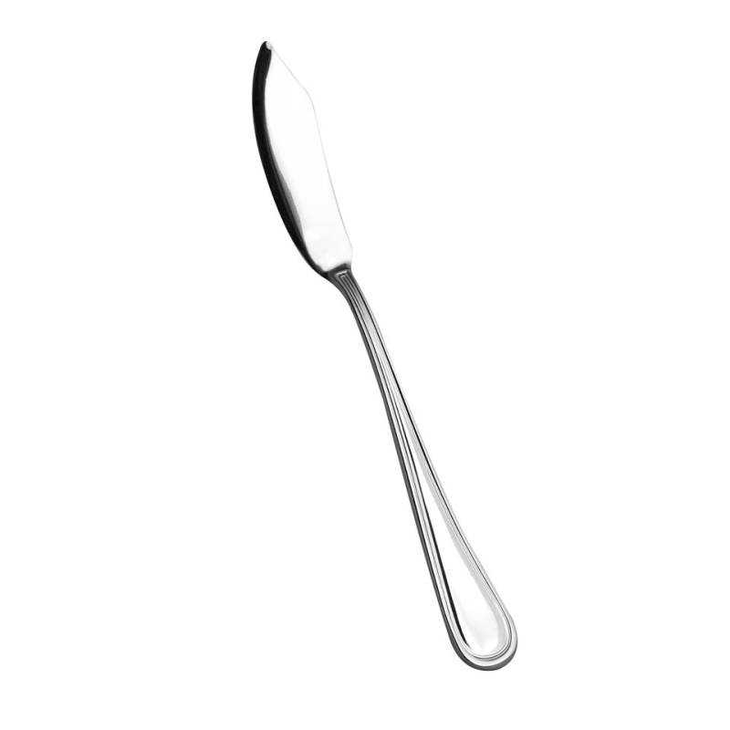 Salvinelli Edelstahl 22,4 cm Präsident Fischmesser