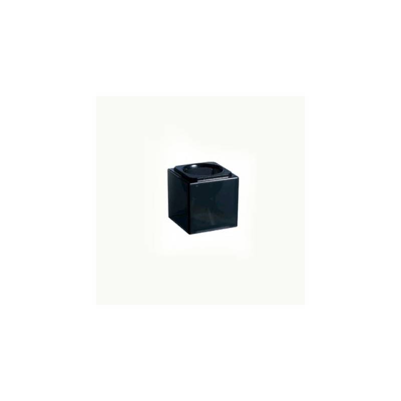 Cubik Arcoroc Becherboden schwarz 8x8 cm