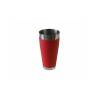 Boston Shaker Stahl gummiert rot cl 75