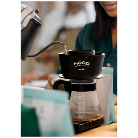 Hoop Coffee Brewer Ceado black plastic coffee filter