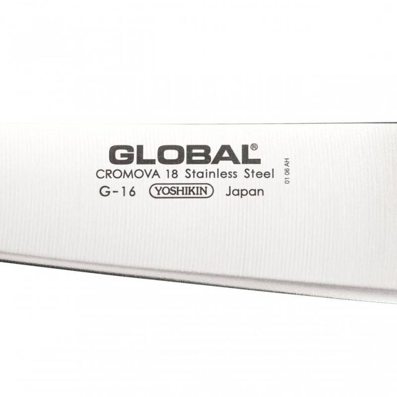 Global Küchenmesser aus rostfreiem Stahl 24 cm