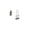 Ilsa oil and vinegar holder for square bottles cl 25