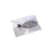 Diamond vacuum bags in clear embossed plastic cm 30x40