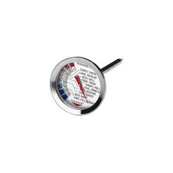 Fleischthermometer aus rostfreiem Stahl von +54 bis +88°C