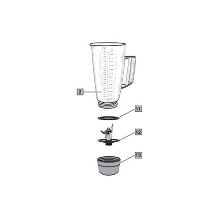 Gasket replacement for Ceado B98 and B185 blenders