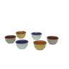 Mediterraneo Novità Home pinzimonio cup ceramic colored cm 7.5