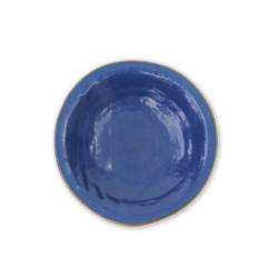 Mediterraneo Novità Home ceramic soup plate blue cm 24