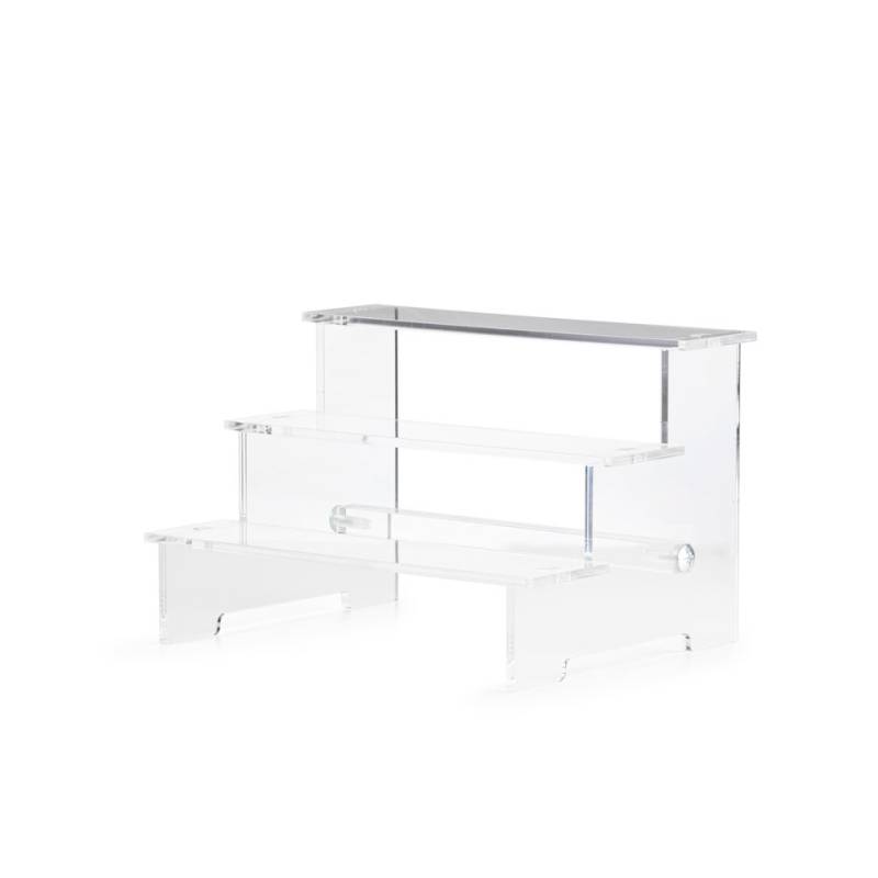 Plexiglass 3 steps buffet display