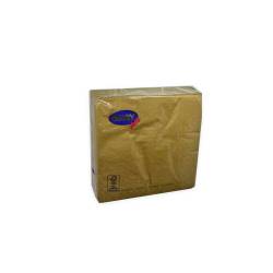 2-ply gold paper napkin 13x13 inch