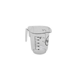 Transparent plastic measuring jug 16.90 oz.