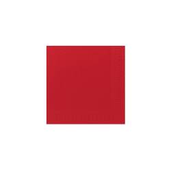 Duni Zellstoffserviette zweilagig 40 x 40 cm rot