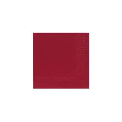 Duni Zellulose-Serviette zweilagig 40 x 40 cm bordeaux