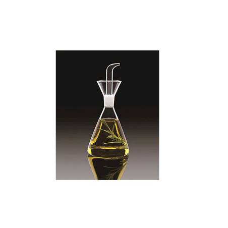 Thermic Bormioli Luigi conical oil cruet in glass cl 25