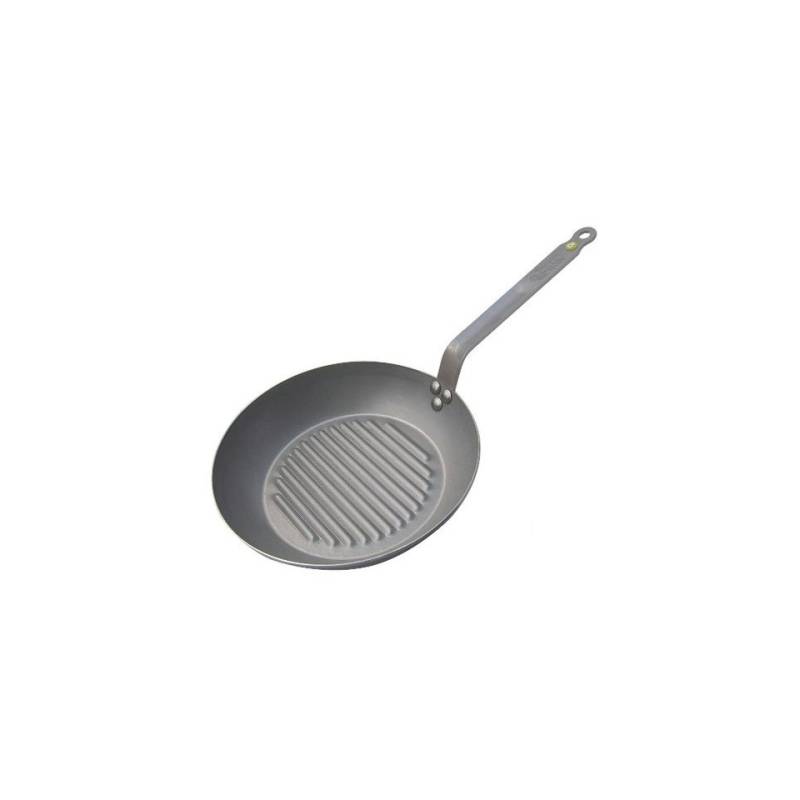 De Buyer Mineral Grillpfanne, Eisen 26 cm