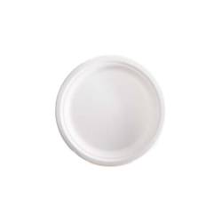 Flache Platte aus Bagasse cm 26