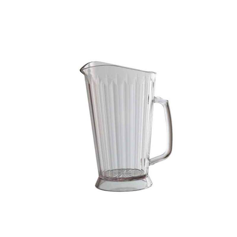 Transparent square polycarbonate jug lt 1.4