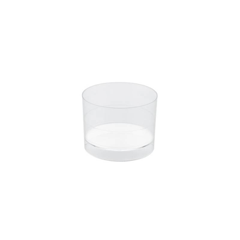 Transparent ps runde Tasse cl 6