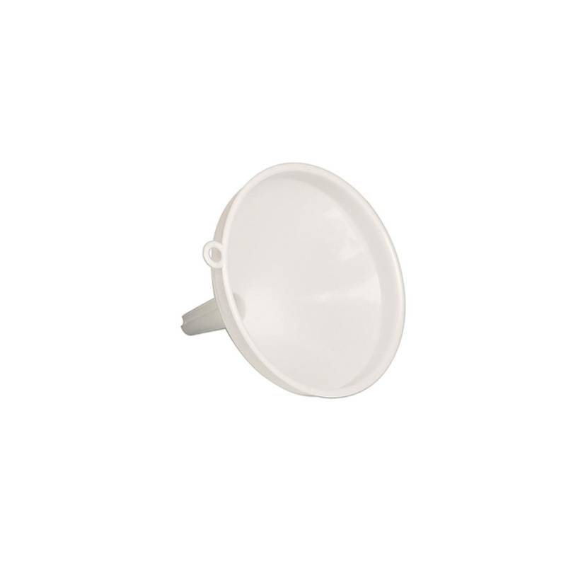 White polypropylene funnel 5.51 inch