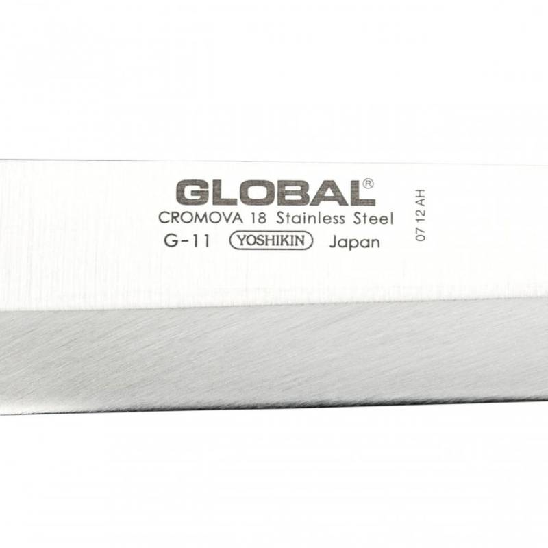 Global Edelstahl Sashimi Yanagi Fischmesser 25 cm