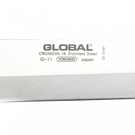 Global stainless steel yanagi sashimi fish knife 9.84 inch