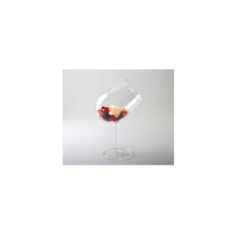 Chardonay 100% Chef's Cup aus Glas mit Pyrexlöffel cm 22