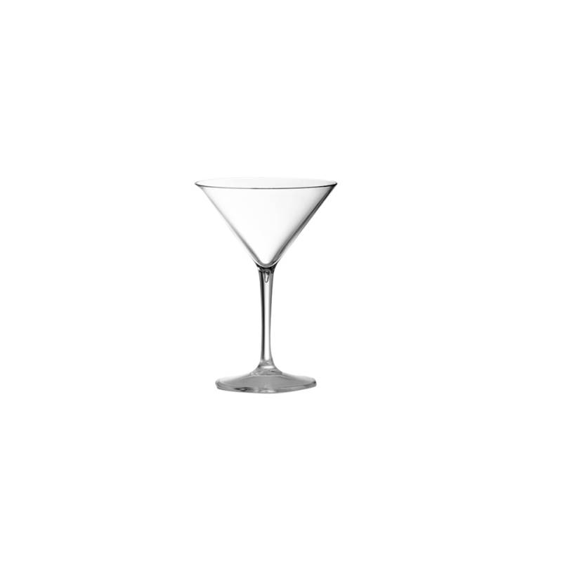 Martini Cocktailglas aus transparentem Polycarbonat cl 23