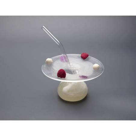 Ovni 100% Chef glass presentation tray 23 cm