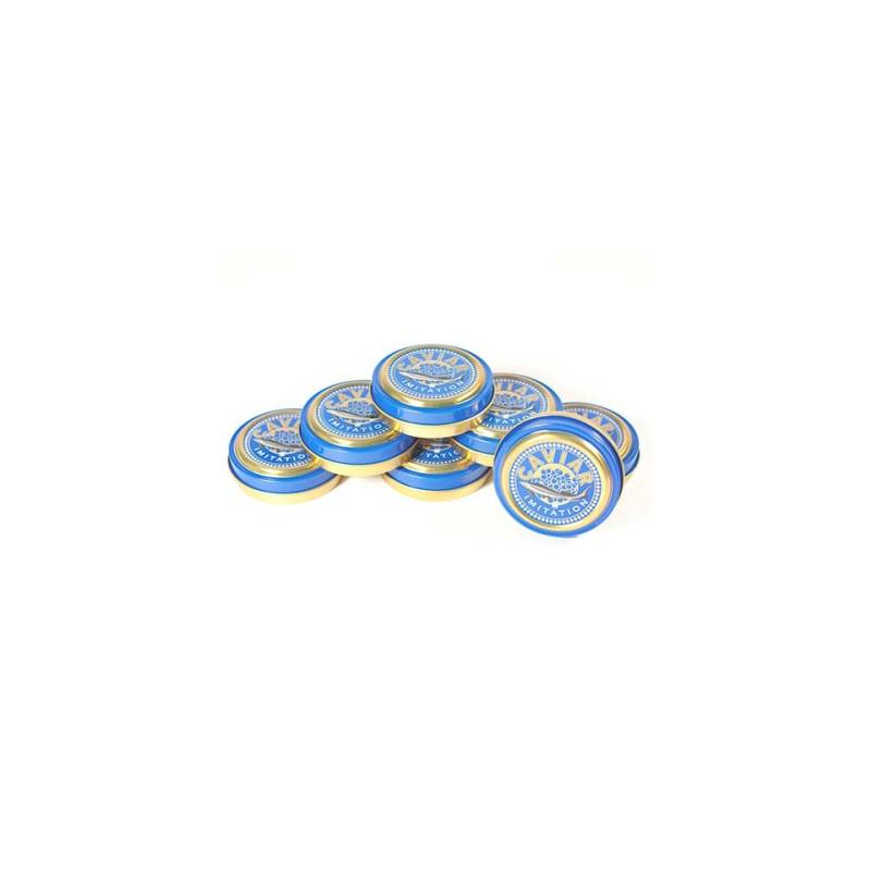 Caviar Imitation 100% Chef aluminum tins 6.5 cm