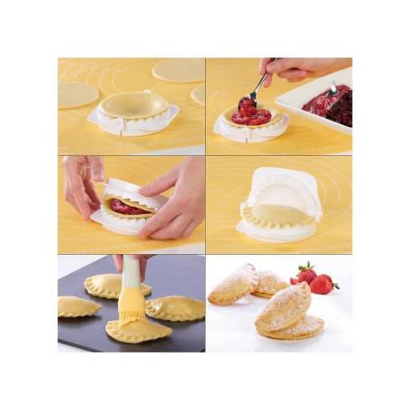 Plastic ravioli shape set of 4 pieces