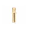 Shaker 2 pcs convex stainless steel gold color cl 70