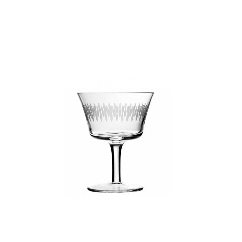 Fizz Retro Urban Bar ziseliertes Glas Cocktailglas cl 20