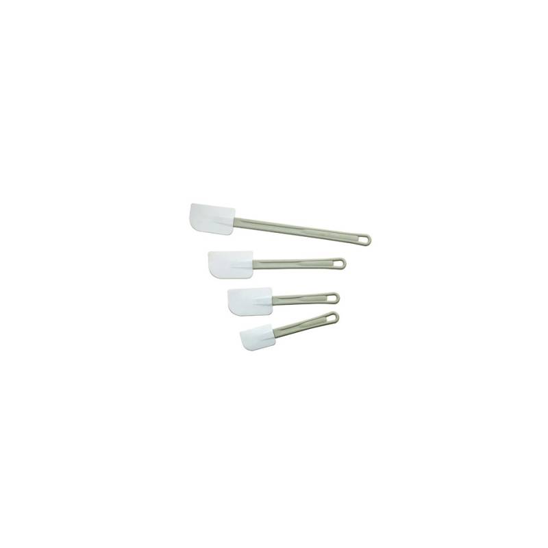 White pla plus soft beveled spatula 9.84 inch