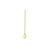 Stirrer mixer spoon with pestle Urban Bar gold color cm 27