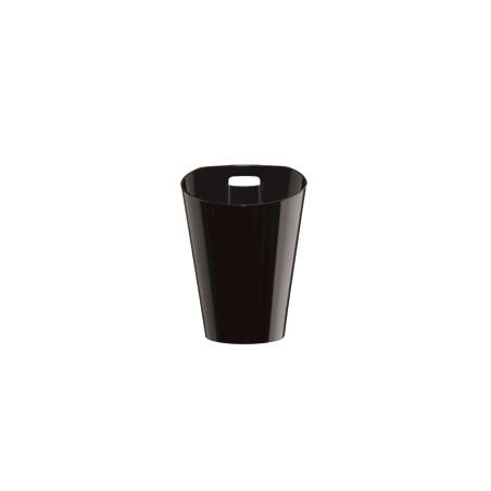 Marea ice bucket in black methacrylate