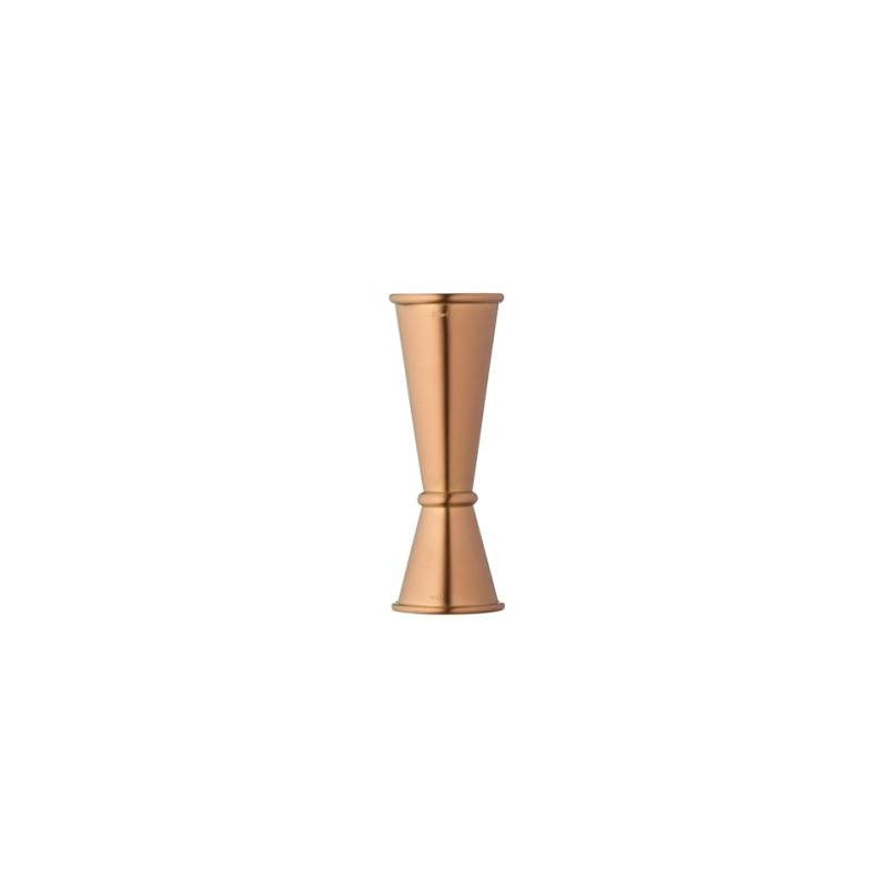 Jigger Ginza Urban Bar Edelstahl rose gold cl 2.5 und 5