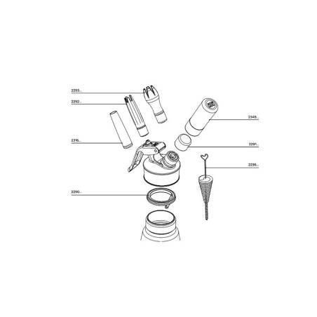 Isi Gourmet Thermo Whip Syphon Flasche Ladegerät Rot