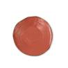 Mediterraner Keramik-Essteller orange 27,5 cm