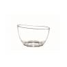 Transparentes Acryl Oval Eclipse Sektglas 39,6x29,2 cm