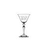 Astoria Wermut Martini Becher mit Glas Dekoration cl 13