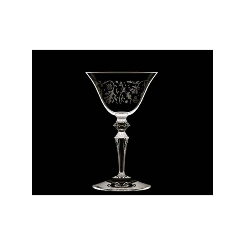 Astoria Wermut Martini Becher mit Glas Dekoration cl 13