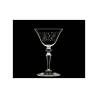 Astoria Wermut Martini Becher mit Glas Dekoration cl 13