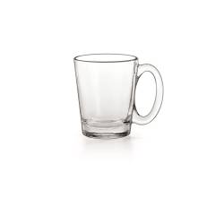 Borgonovo Konisches Milchglas mit Glasgriff cl 31