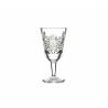 Hobstar Libbey Becher in gearbeitetem Glas cl 30