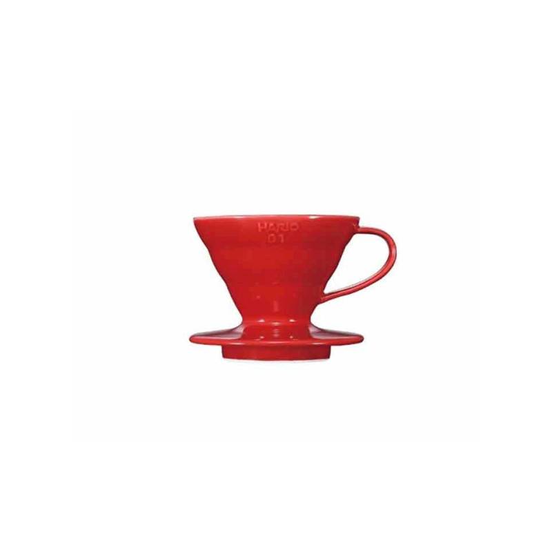 Kaffeefilter 1-2 Tassen Keramik rot