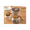 Amerikanische Drip Pot Hario Kaffeemaschine aus Glas und Holz cl 48