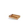 Holz Churchill rechteckige Box aus braunem Akazienholz 30x20x4,8 cm