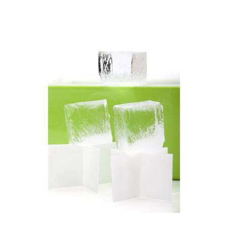 Stampo ghiaccio Ice cube 100% Chef verde cm 22,5x12x11